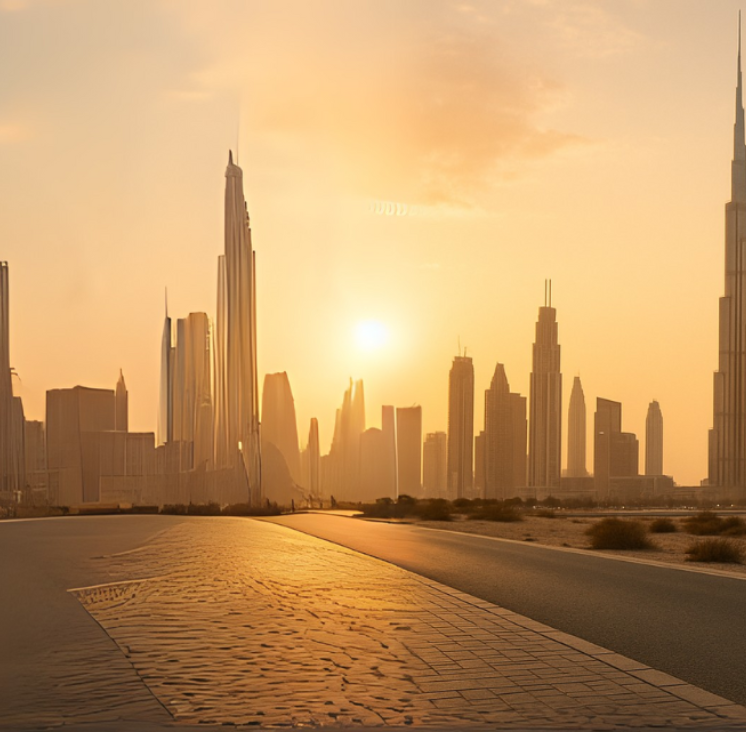 تقدم نحو دبي